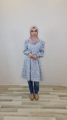 Maia printed puff tiered tunic #2