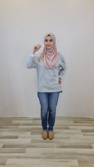 Janet hilow top Grey L