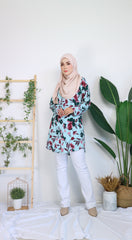 Fleur ironless tunic Dustymint S