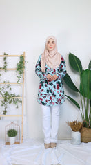 Fleur ironless tunic Dustymint S