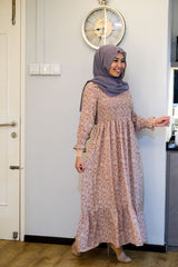 Neha smock one tiered dress #3