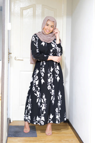 Marya monochrome dress