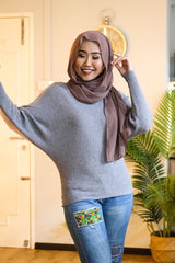 Bailey knitted batwing top