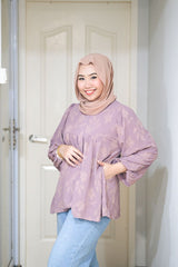 Naila puff balloon sleeve top