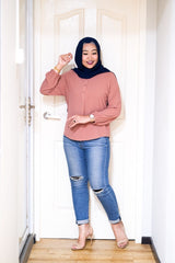 Nayla button top