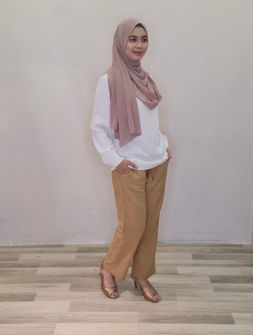 Lara linen pants Khaki