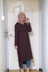 Isla back pleated long tunic #2