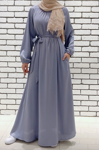 Inayah dress Bluegrey