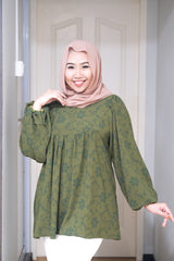 Melati puff balloon sleeve top