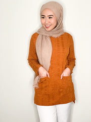 Vivy ironless pocket top