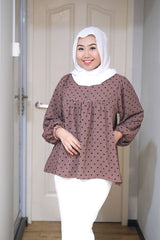 Ivy puff balloon sleeve top