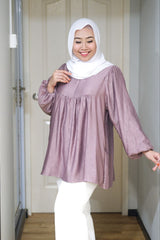 Mia puff balloon sleeve top