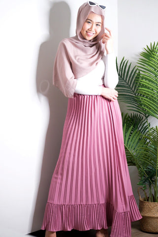 Sierra pleated ruffle skirt