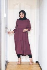 Leena tiered puff midi tunic #5