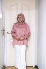 Stella puff balloon sleeve top