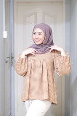 Yara puff balloon sleeve top #2