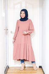 Leena tiered puff midi tunic #3