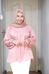 Stella puff balloon sleeve top