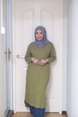 Anna long oval midi