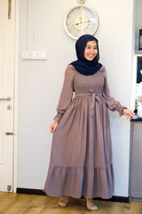 Neha smock one tiered dress #2