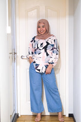 Vivy printed top