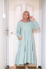 Lisa oversized midi tunic/dress v2 #3 Mint L