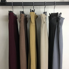 Saira pleated palazzo pants