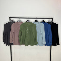 Leeya smock button top #3