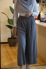 Saira pleated palazzo pants