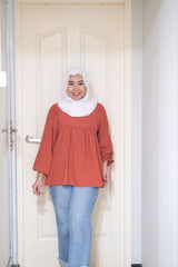 Yara puff balloon sleeve top