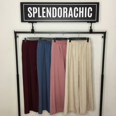 Kyra Softlinen palazzo pants