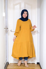 Leena tiered puff midi tunic #3