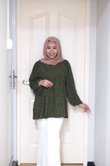 Melati puff balloon sleeve top