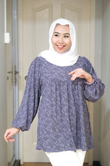 Dewi puff balloon sleeve top