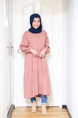 Leena tiered puff midi tunic #3