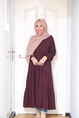 Lisa oversized midi tunic/dress v2 #4 Dustypink L