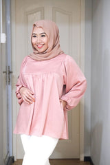 Stella puff balloon sleeve top