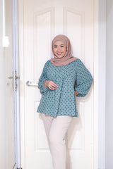 Ivy puff balloon sleeve top