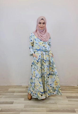 Marya onepiece printed dress size S