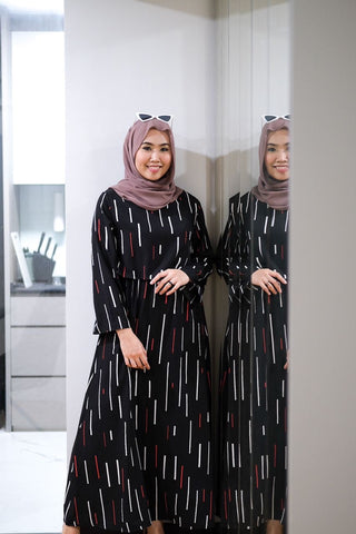 Marya onepiece dress Black Line size S