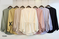 Sophie satin top v2 *new colours *defect