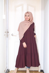 Lisa oversized midi tunic/dress v2 #4 Dustypink L