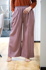 Kyra softlinen stripes palazzo pants