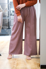 Kyra softlinen stripes palazzo pants