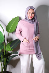 Elie ironless pocket top