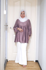 Mia puff balloon sleeve top