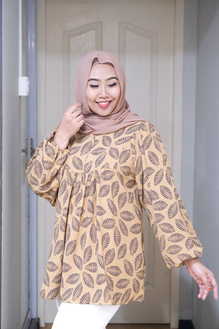 Leanna puff balloon sleeve top