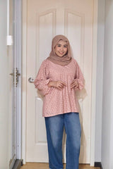 Scarlett eyelet puff balloon sleeve top #2