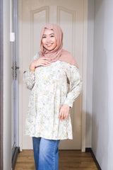 Julia printed tiered tunic