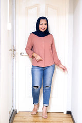 Nayla button top